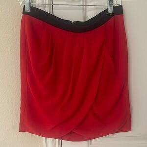 Banana Republic red and black mini